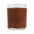 Larceny 1870 Small Batch Kentucky Straight Bourbon Whiskey with Leather Rocks Glass - ForWhiskeyLovers.com