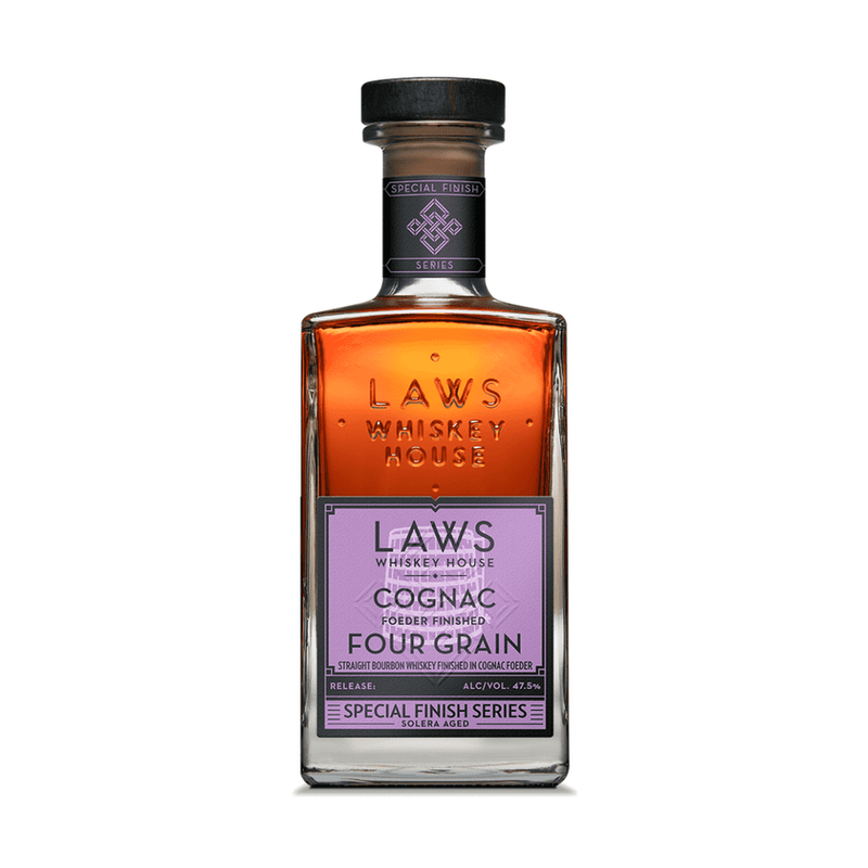 Laws Four Grain Cognac Finish Straight Bourbon Whiskey - ForWhiskeyLovers.com