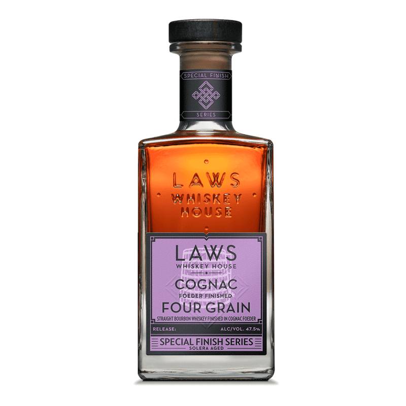 Laws Four Grain Cognac Finish Straight Bourbon Whiskey - ForWhiskeyLovers.com