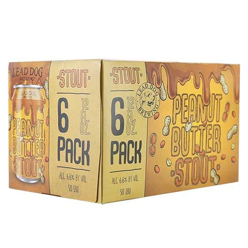 Lead Dog Brewing Peanut Butter Stout Beer 6-Pack - ForWhiskeyLovers.com