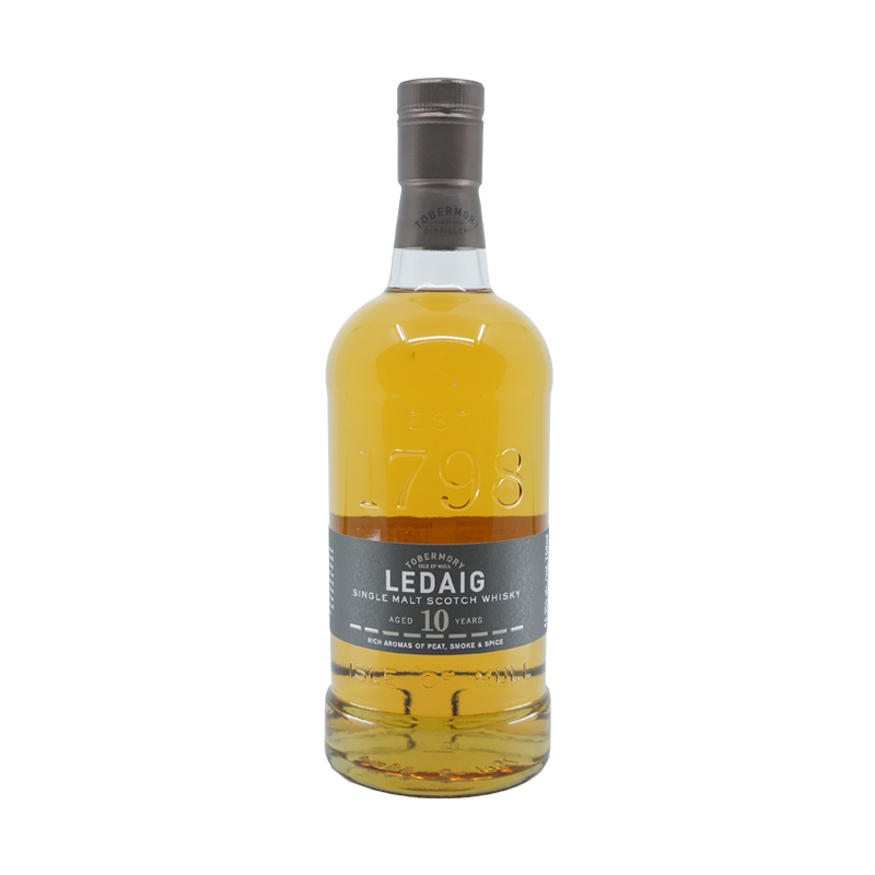 Ledaig 10 YO Single Malt Scotch Whisky 750mL - ForWhiskeyLovers.com