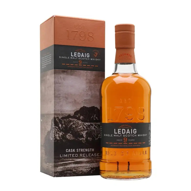 Ledaig 9 Year Old 2012 Bordeaux Red Wine Cask - ForWhiskeyLovers.com