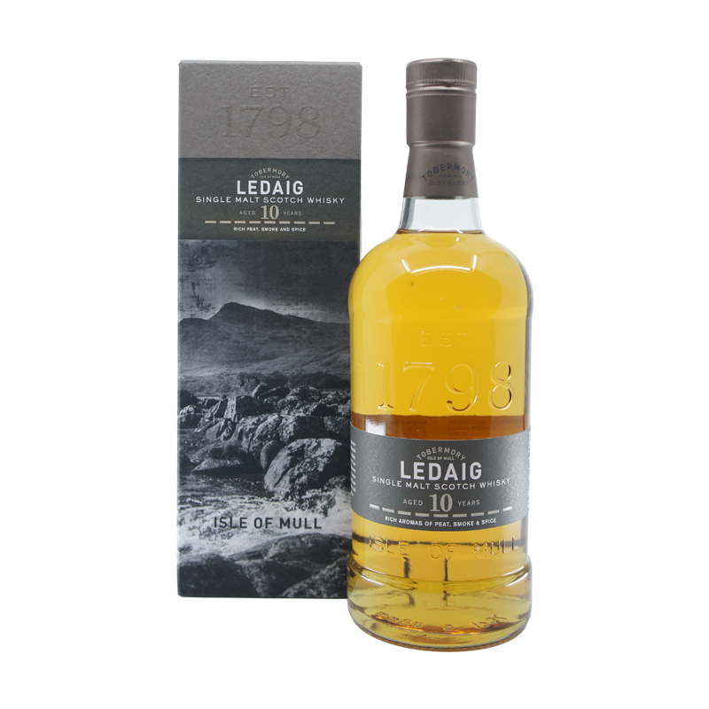 Ledaig Scotch Single Malt 10 Year 750ml - ForWhiskeyLovers.com