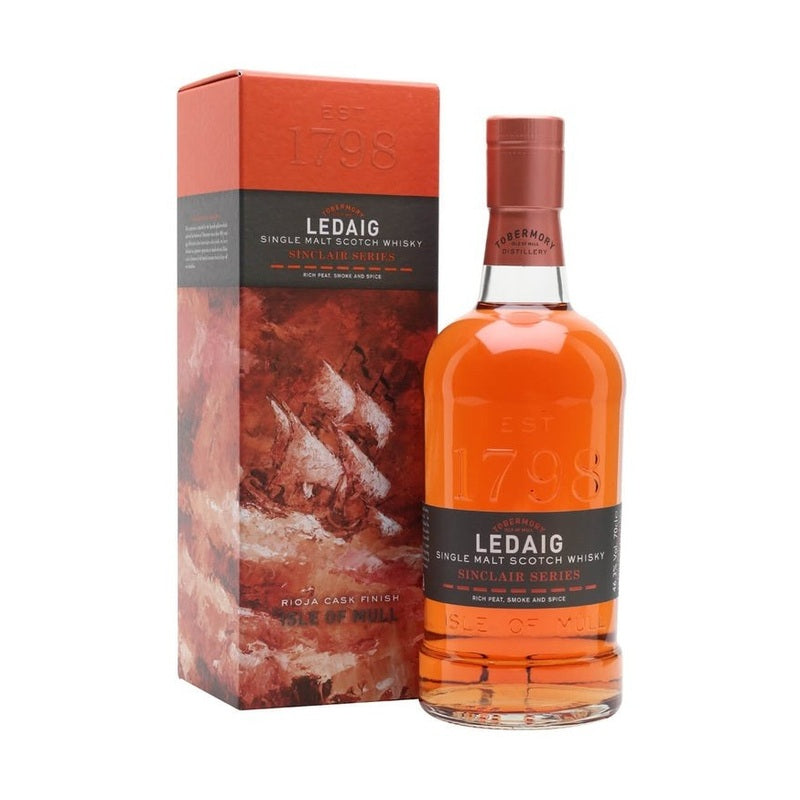 Ledaig Sinclair Series Rioja Cask Finish Single Malt Scotch Whisky - ForWhiskeyLovers.com