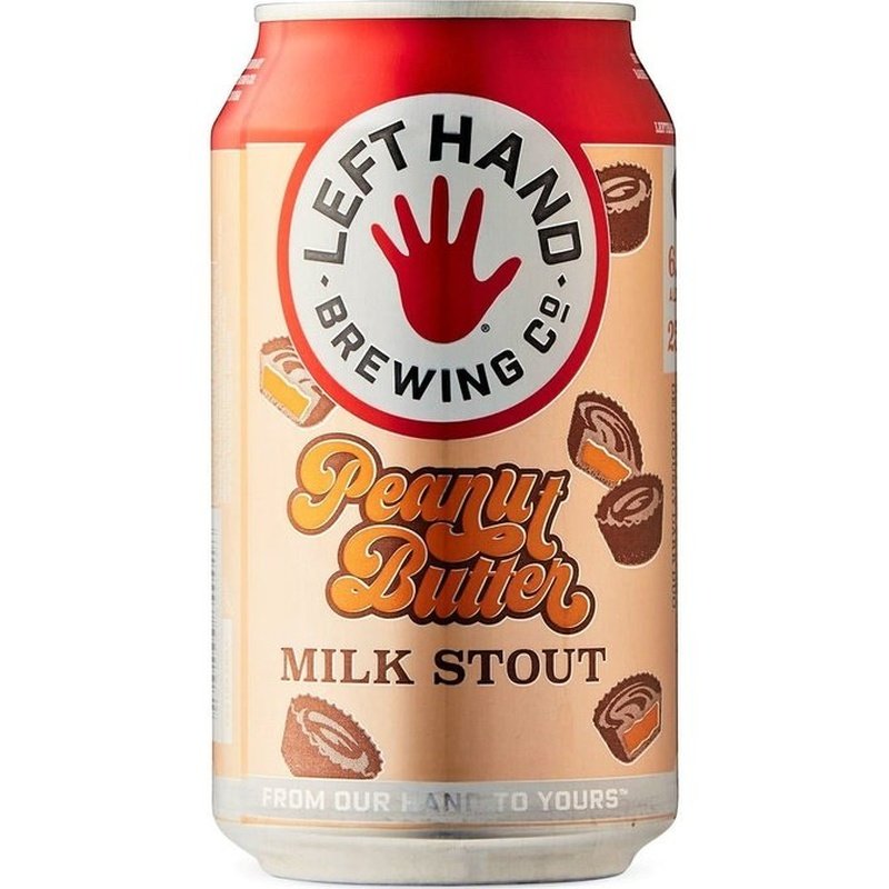 Left Hand Brewing Peanut Butter Milk Stout Beer 6-Pack - ForWhiskeyLovers.com