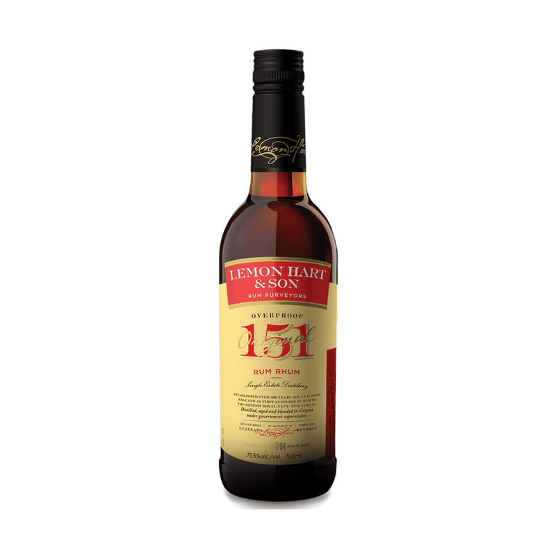 Lemon Hart & Son 151 Original Rum - ForWhiskeyLovers.com