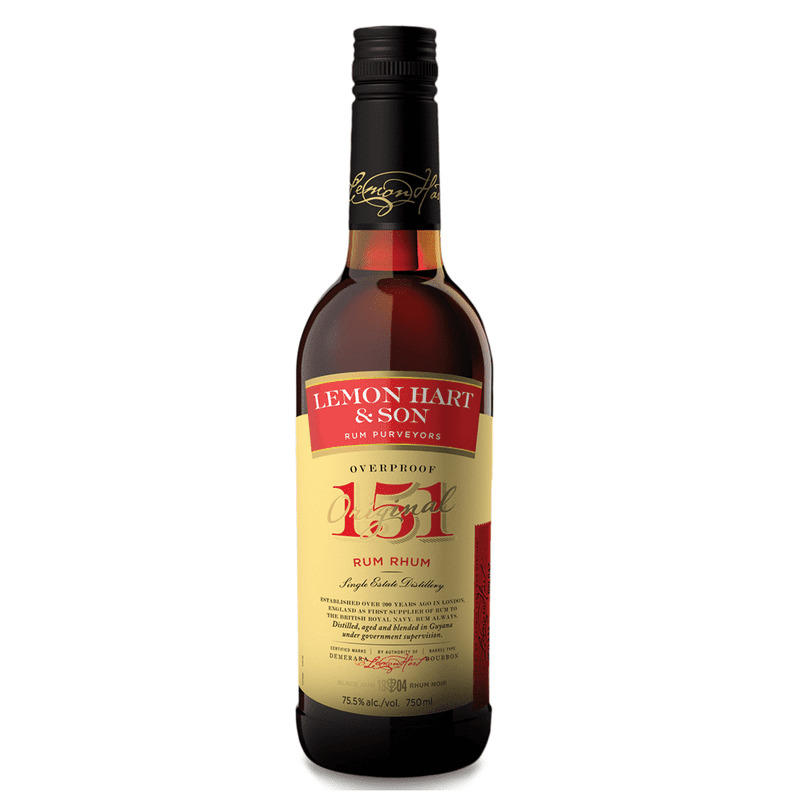 Lemon Hart & Son 151 Original Rum - ForWhiskeyLovers.com