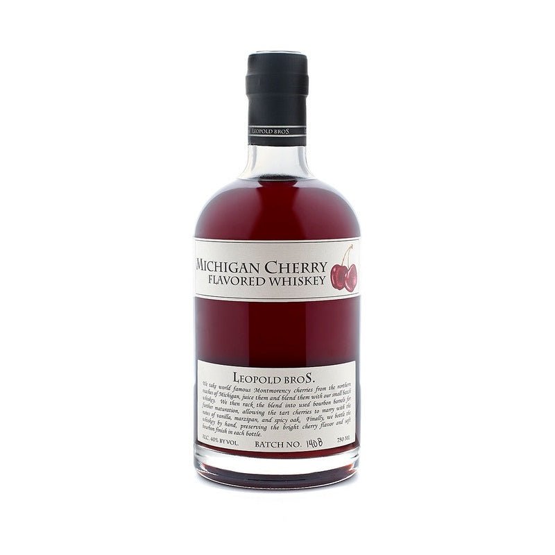 Leopold Bros. Michigan Cherry Flavored Whiskey - ForWhiskeyLovers.com