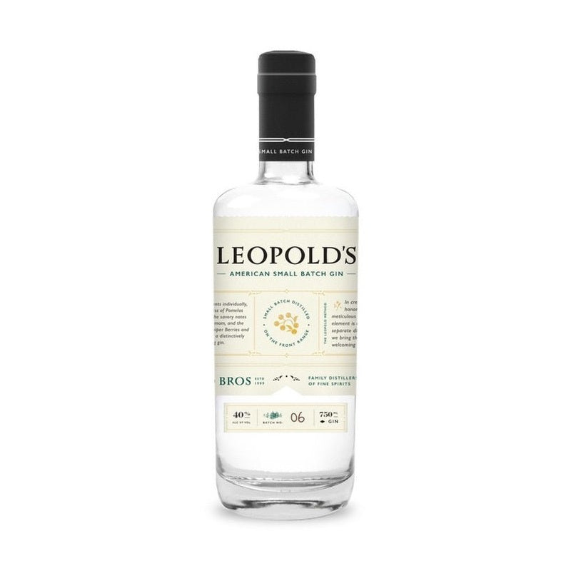 Leopold's American Small Batch Gin - ForWhiskeyLovers.com