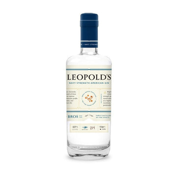 Leopold's Navy Strength American Gin - ForWhiskeyLovers.com