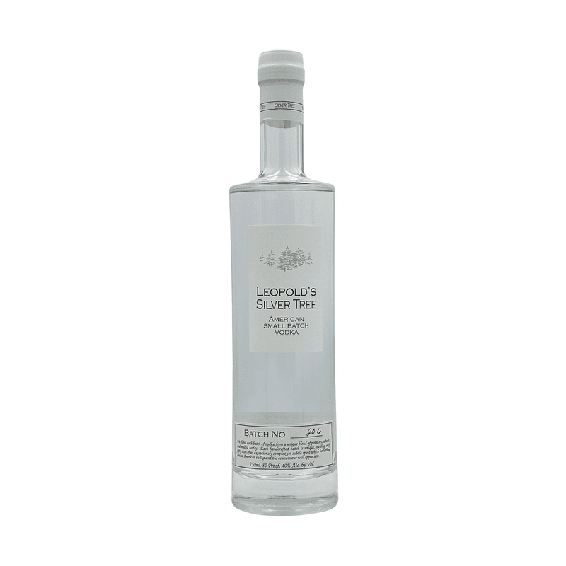 Leopold's Silver Tree American Small Batch Vodka - ForWhiskeyLovers.com