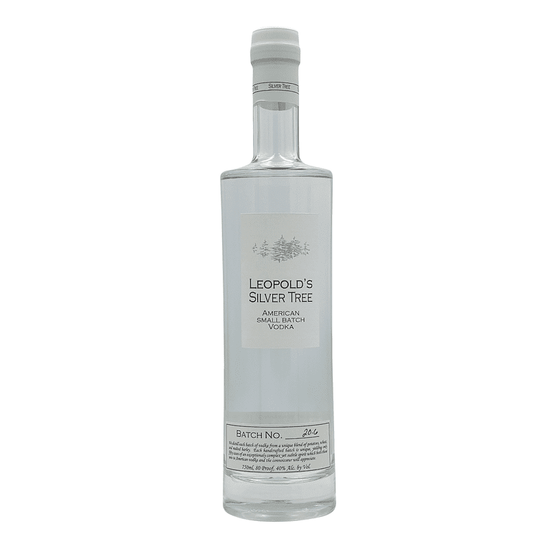 Leopold's Silver Tree American Small Batch Vodka - ForWhiskeyLovers.com
