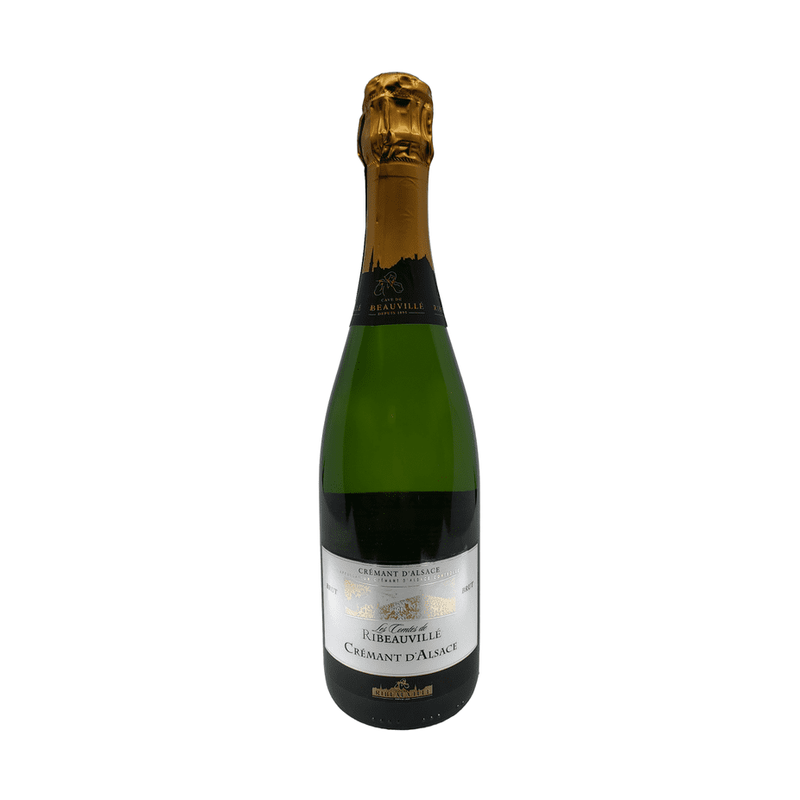 Les Comtes de Ribeauvill‚ Cr‚mant D' Alsace Brut Sparkling Wine - ForWhiskeyLovers.com