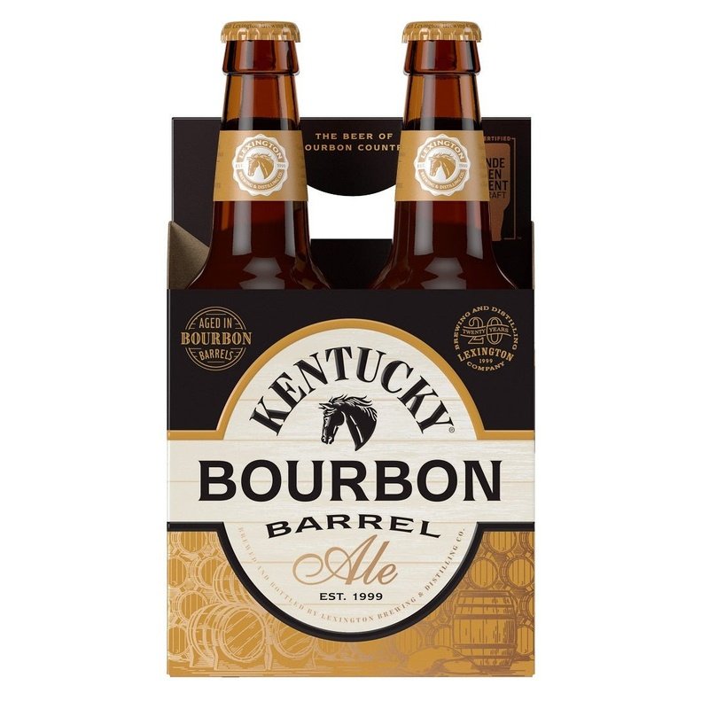 Lexington Brewing Kentucky Bourbon Barrel Ale Beer 4-Pack - ForWhiskeyLovers.com