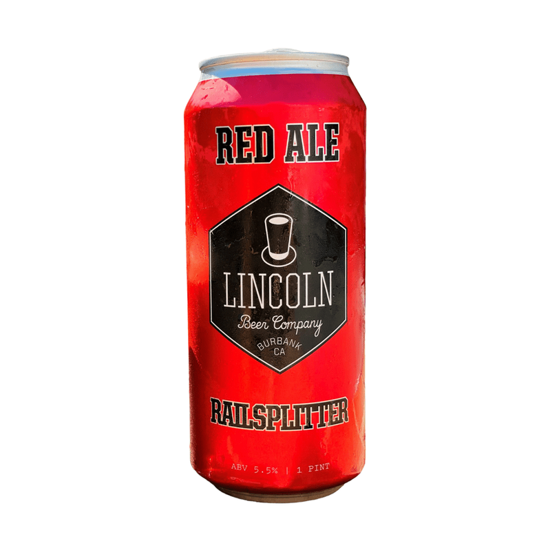 Lincoln Beer Co. Railsplitter Red Ale Beer 4-Pack - ForWhiskeyLovers.com