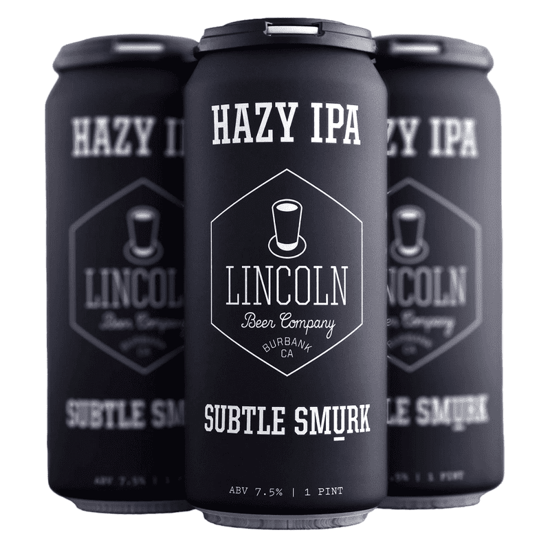 Lincoln Beer Co. Subtle Smurk Hazy IPA Beer 4-Pack - ForWhiskeyLovers.com