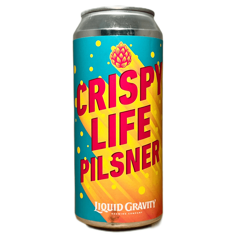 Liquid Gravity Brewing Co. Crispy Life Pilsner Beer 4-Pack - ForWhiskeyLovers.com