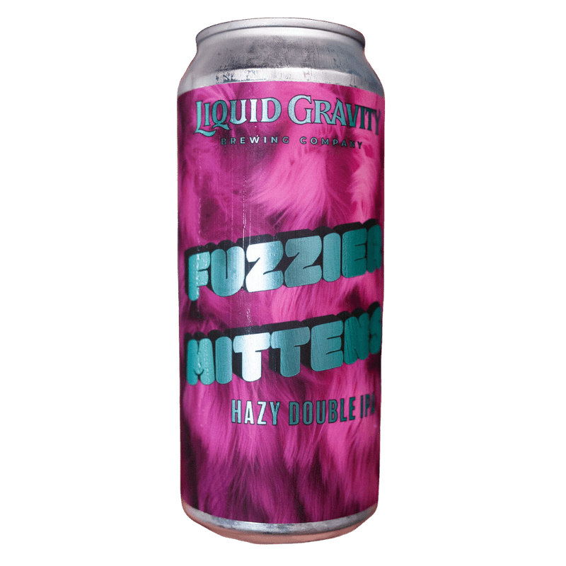 Liquid Gravity Fuzzier Mittens DIPA Beer Single Can - ForWhiskeyLovers.com