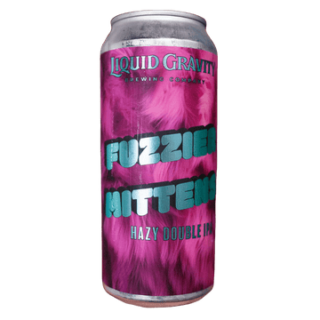 Liquid Gravity Fuzzier Mittens DIPA Beer Single Can - ForWhiskeyLovers.com