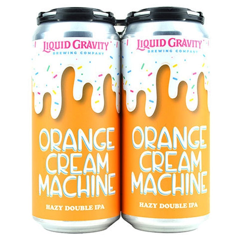 Liquid Gravity Orange Cream Machine Hazy DIPA 4-Pack - ForWhiskeyLovers.com