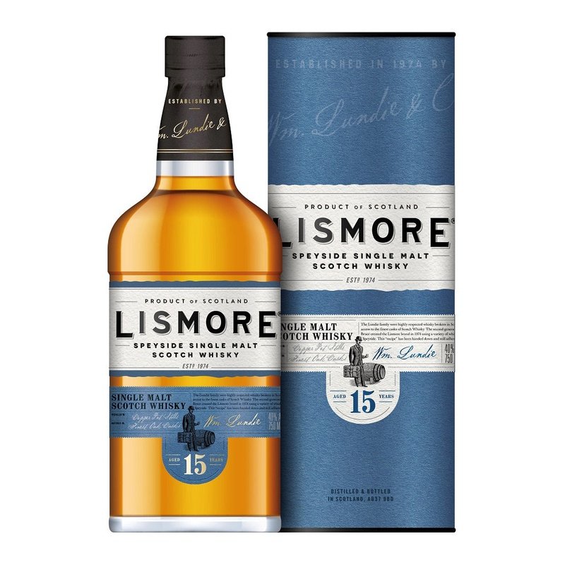Lismore 15 Year Old Speyside Single Malt Scotch Whisky - ForWhiskeyLovers.com