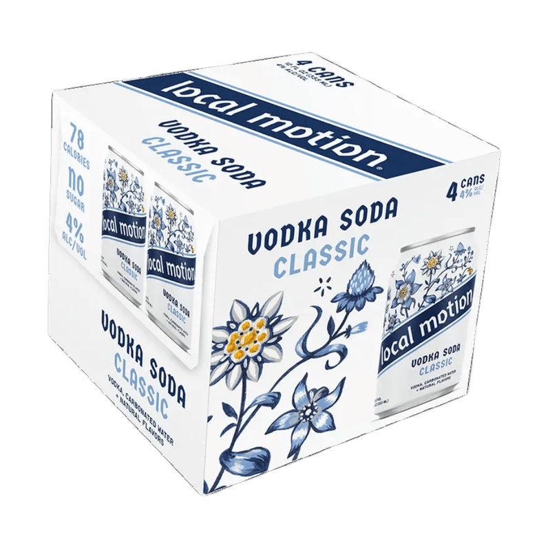 Local Motion Classic Vodka Soda 4-Pack - ForWhiskeyLovers.com