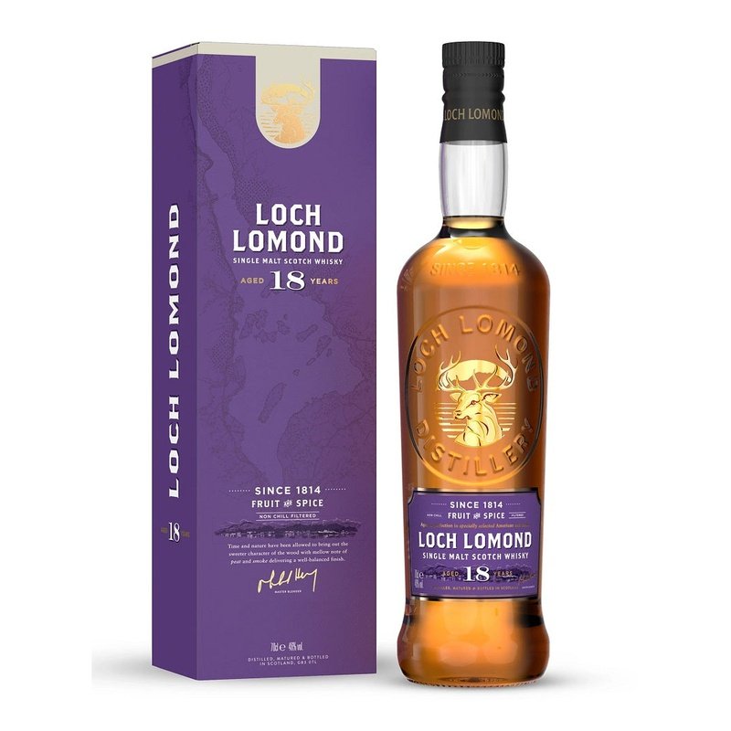 Loch Lomond 18 Year Old Single Malt Scotch Whisky - ForWhiskeyLovers.com