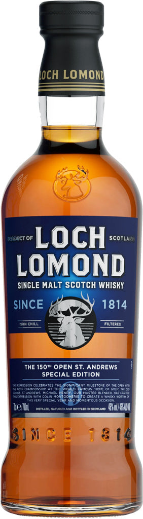 Loch Lomond 'The Open' Special Edition 2022 Single Malt Scotch Whisky - ForWhiskeyLovers.com