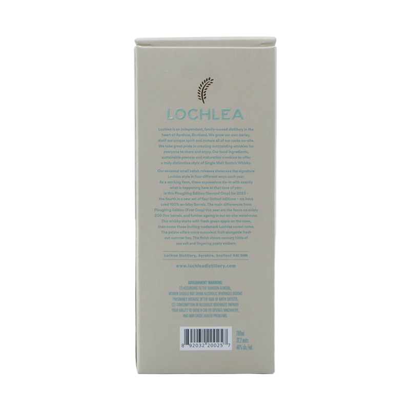 Lochlea Ploughing Edition Second Crop Single Malt Scotch Whisky - ForWhiskeyLovers.com