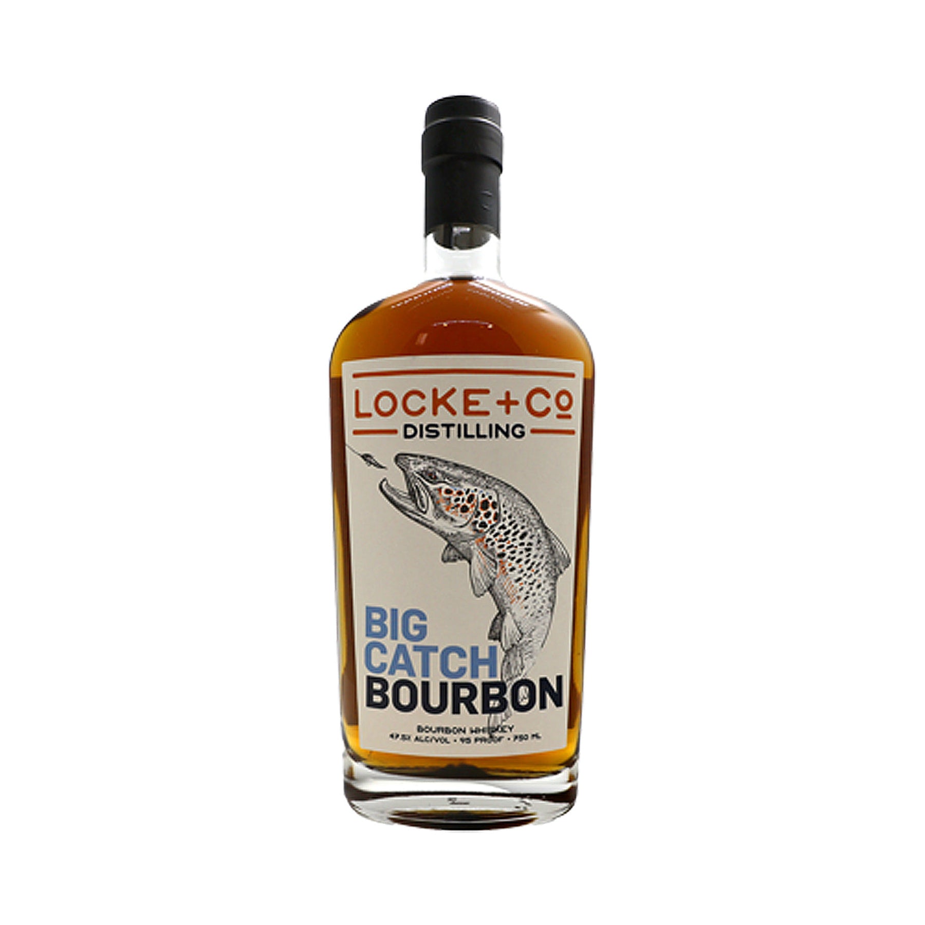 Locke + Co. Distilling Big Catch Bourbon 750ml - ForWhiskeyLovers.com