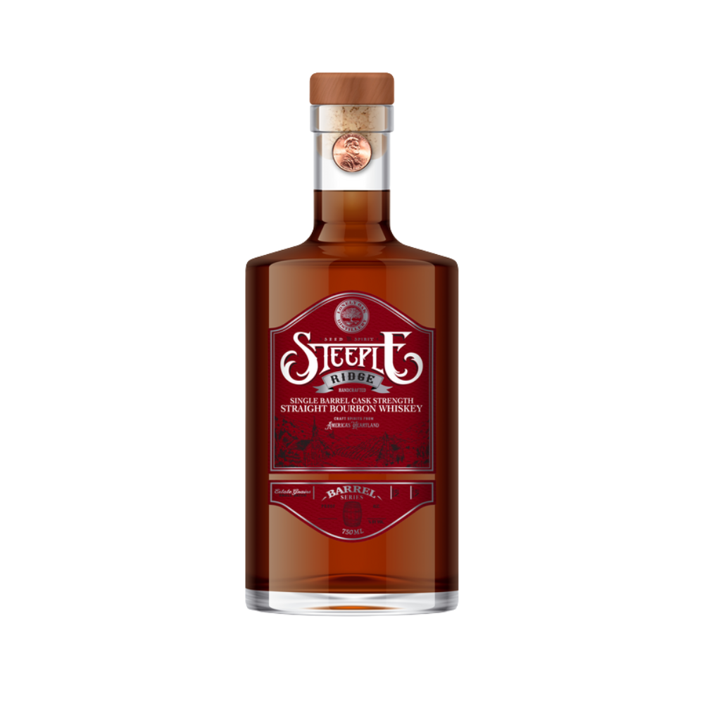 Lonely Oak Steeple Ridge Single Barrel Cask Strength Barrel Series 750 ML - ForWhiskeyLovers.com