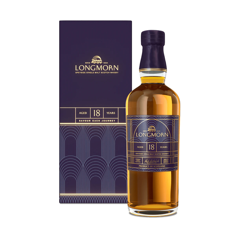 Longmorn 18 Year Old Speyside Single Malt Scotch Whisky - ForWhiskeyLovers.com