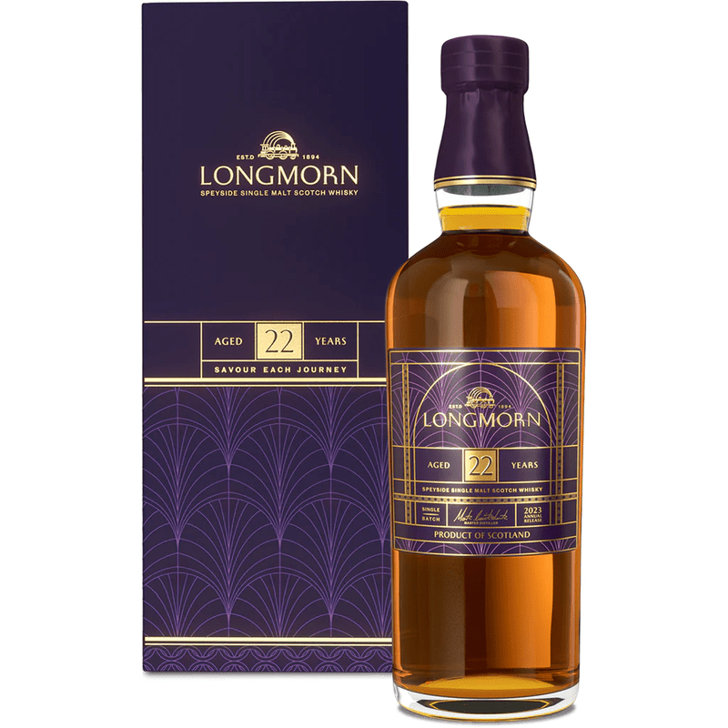 Longmorn 22 Year Old Speyside Single Malt Scotch Whisky - ForWhiskeyLovers.com