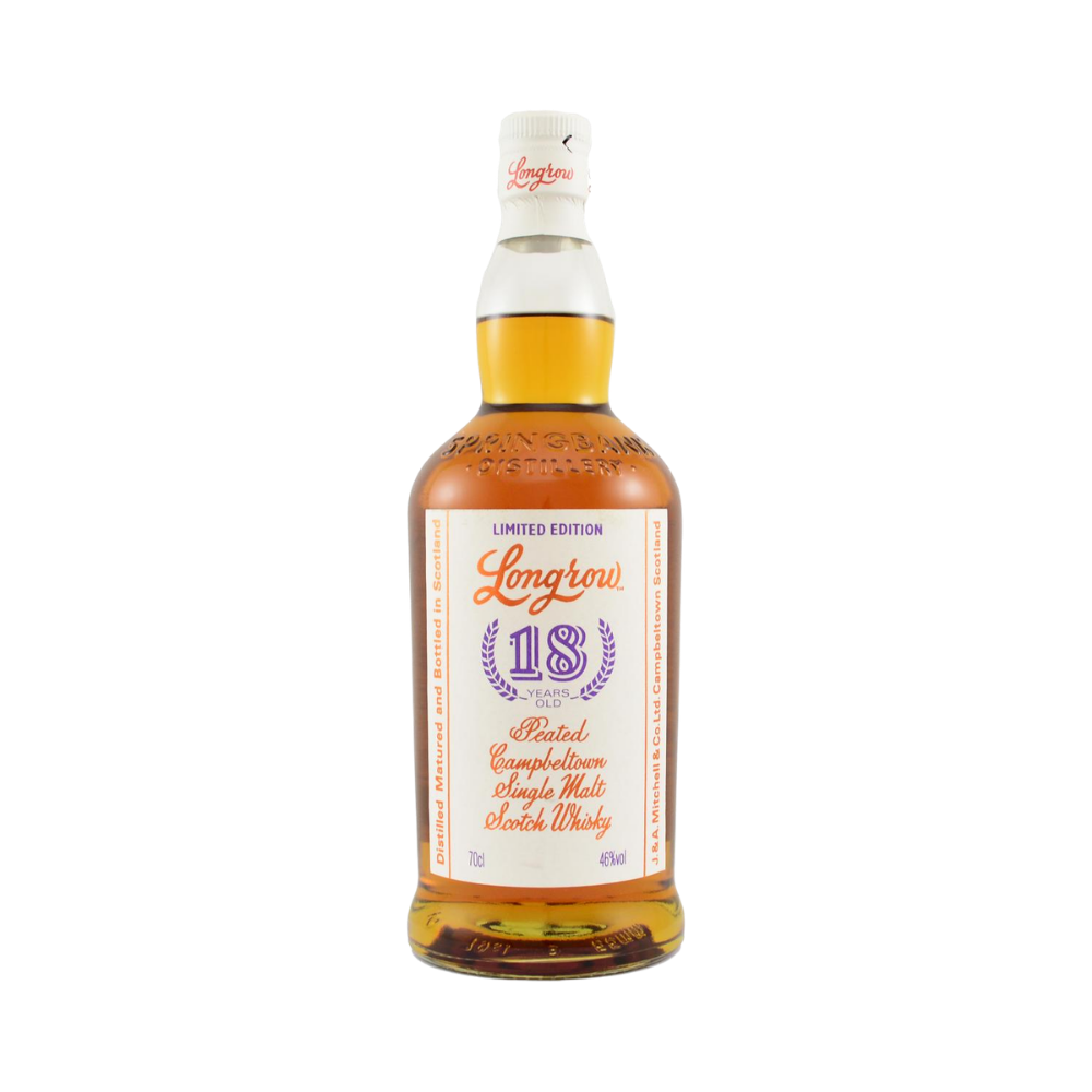 Longrow 18 Year Old Peated Campbeltown Single Malt Scotch Whisky - ForWhiskeyLovers.com