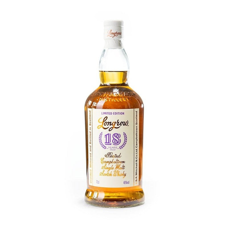 Longrow 18 Year Old Peated Campbeltown Single Malt Scotch Whisky - ForWhiskeyLovers.com