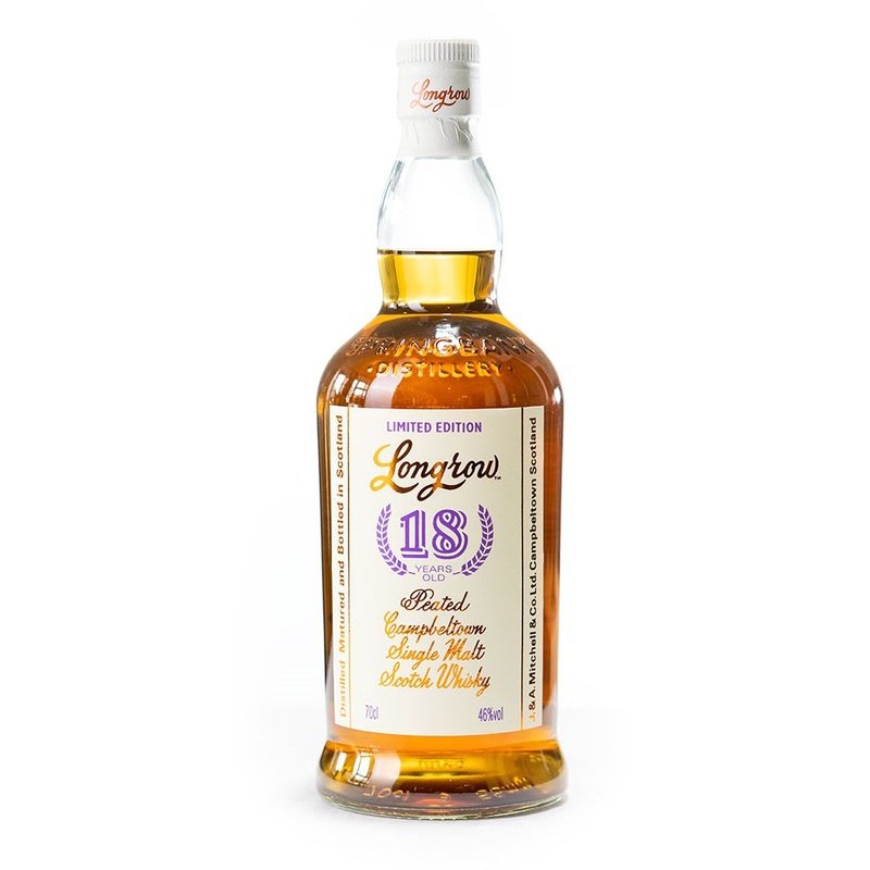 Longrow 18 Year Old Peated Campbeltown Single Malt Scotch Whisky - ForWhiskeyLovers.com