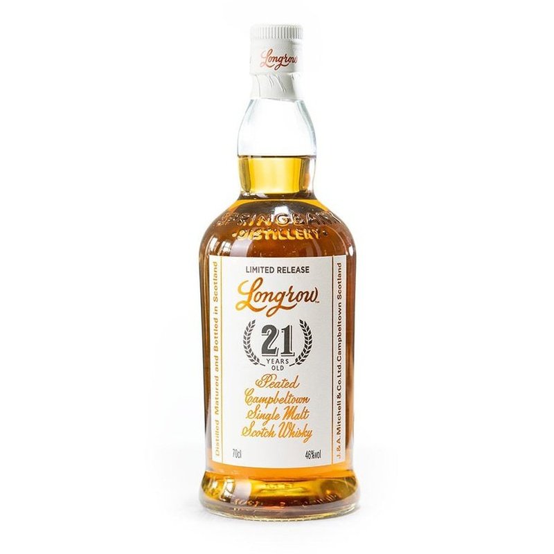 Longrow 21 Year Old Peated Campbeltown Single Malt Scotch Whisky - ForWhiskeyLovers.com