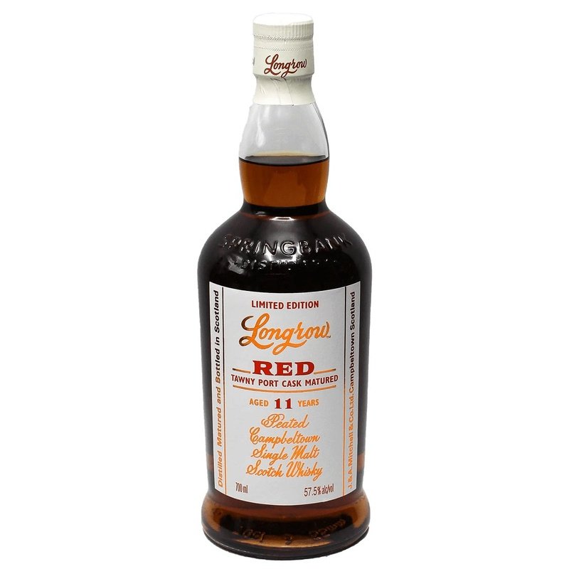 Longrow 'Red' 11 Year Old Tawny Port Cask Matured Single Malt Scotch Whisky - ForWhiskeyLovers.com