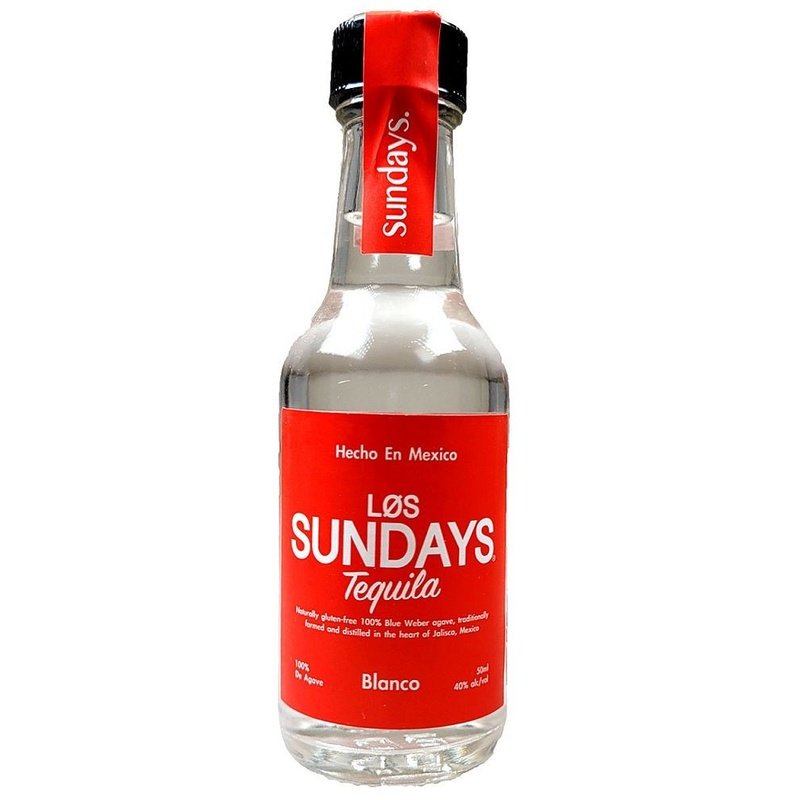 Los Sundays Blanco Tequila 12-Pack 50ml - ForWhiskeyLovers.com