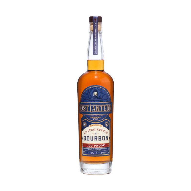 Lost Lantern United States of Bourbon 100 Proof 50 State Bourbon Blend - ForWhiskeyLovers.com