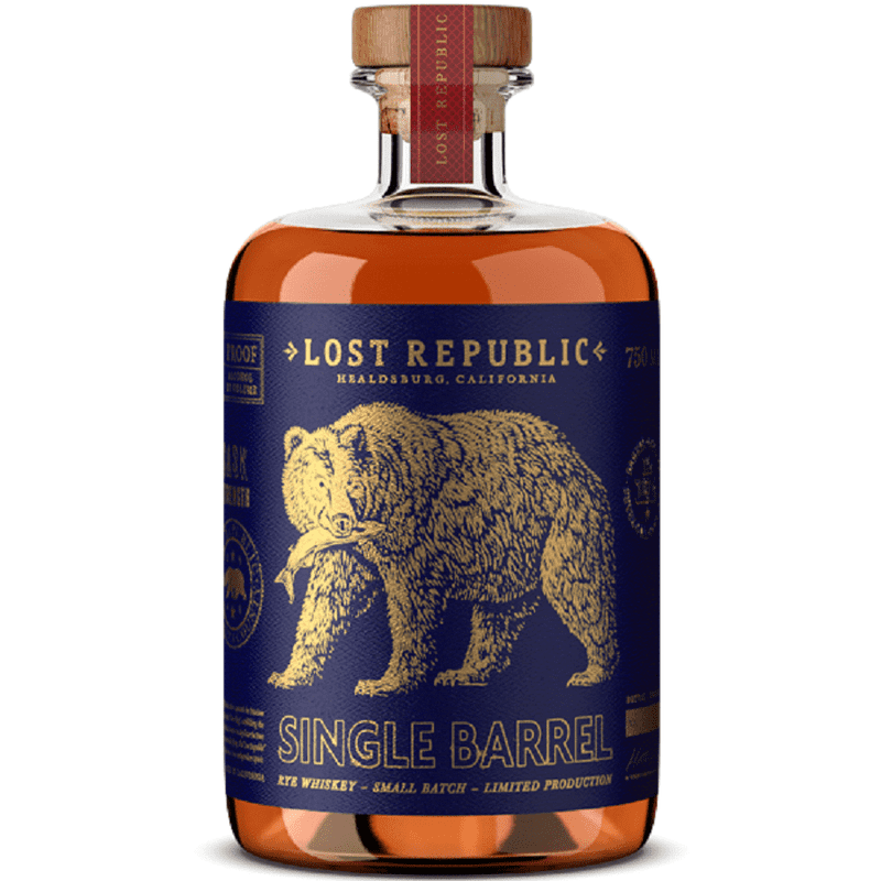 Lost Republic Single Barrel Rye Whiskey - ForWhiskeyLovers.com