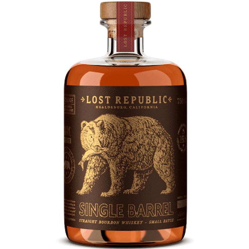 Lost Republic Single Barrel Straight Bourbon Whiskey - ForWhiskeyLovers.com