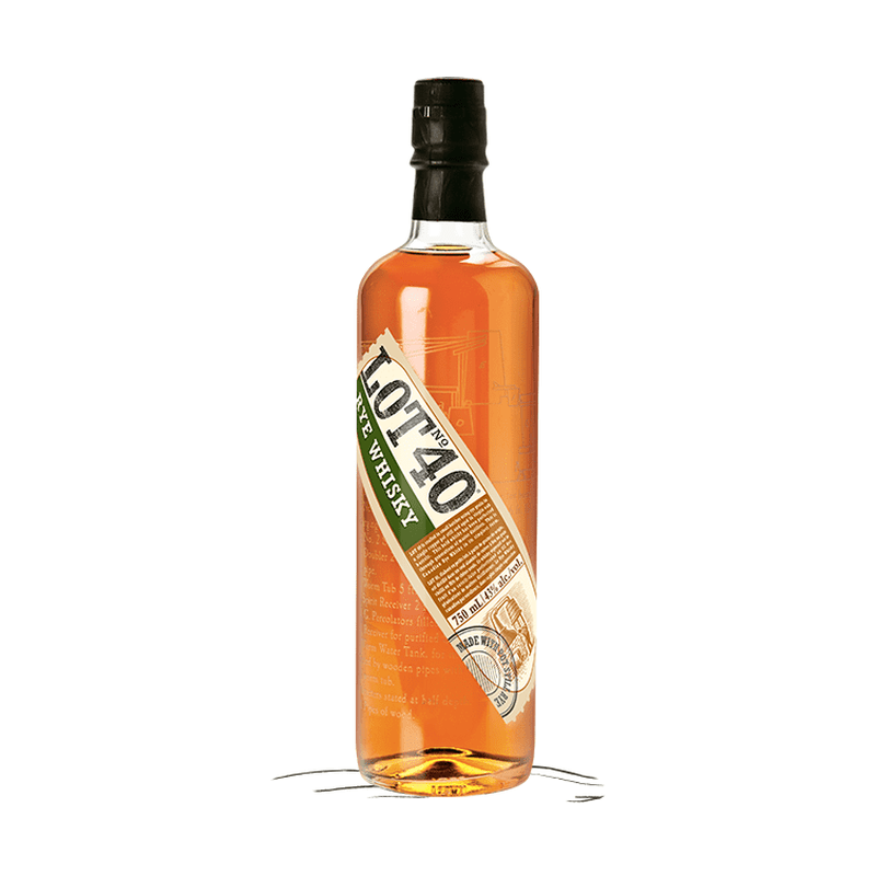 Lot No 40 Canadian Rye Whisky 750ml - ForWhiskeyLovers.com