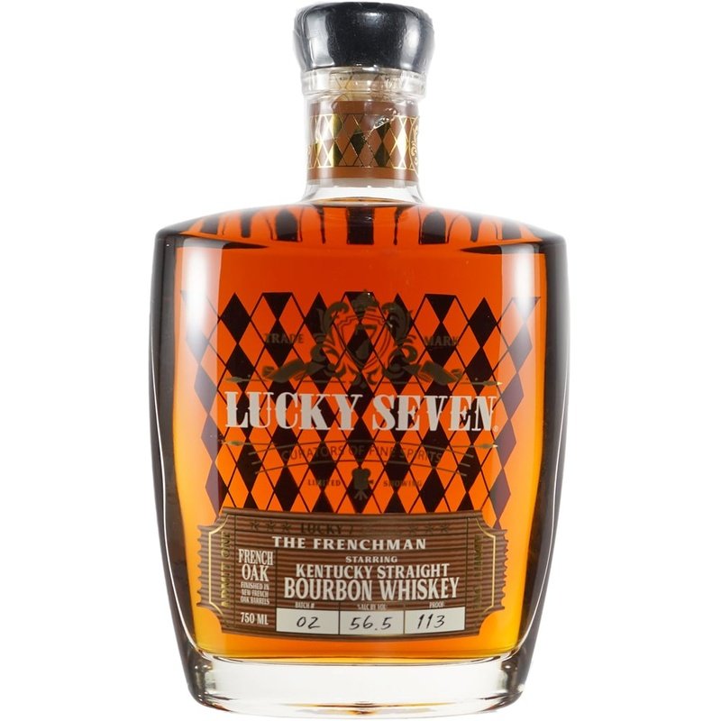 Lucky Seven The Frenchmen Straight Bourbon Whiskey - ForWhiskeyLovers.com
