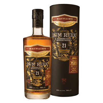 MacNair's Lum Reek 21 Year Old Peated Blended Malt Scotch Whisky - ForWhiskeyLovers.com