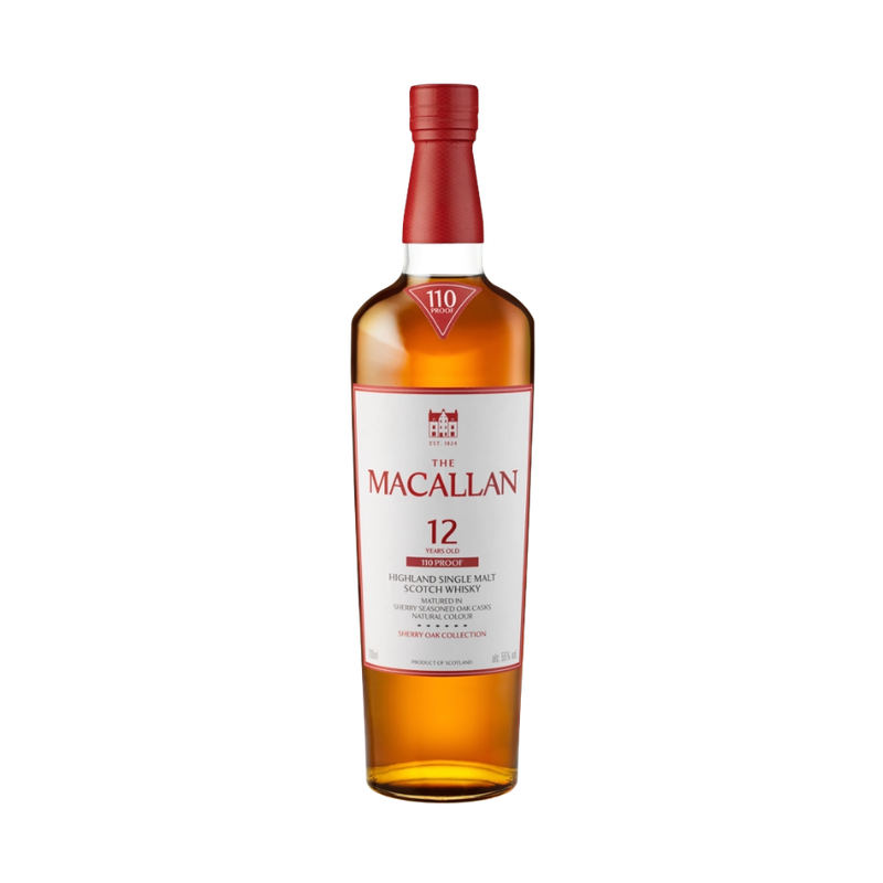 Macallan 12 Year Sherry Oak 110 Proof - ForWhiskeyLovers.com
