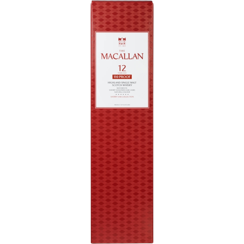Macallan 12 Year Sherry Oak 110 Proof - ForWhiskeyLovers.com