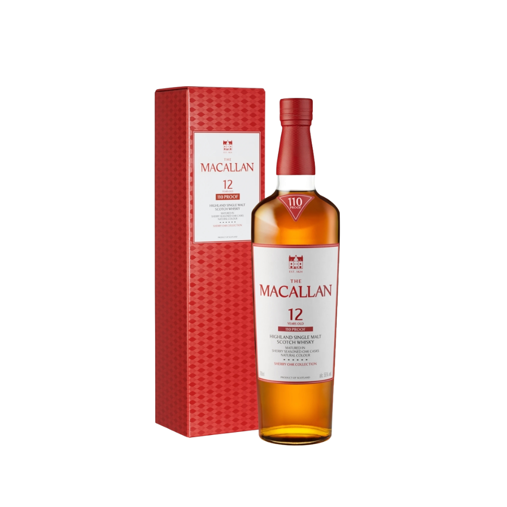 Macallan 12 Year Sherry Oak 110 Proof - ForWhiskeyLovers.com