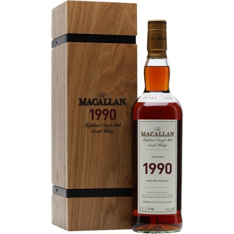 Macallan 'Fine & Rare 1990' Single Malt Scotch Whisky - ForWhiskeyLovers.com