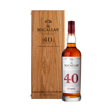 Macallan Red Collection 40 Year Old Single Malt Scotch Whisky - ForWhiskeyLovers.com